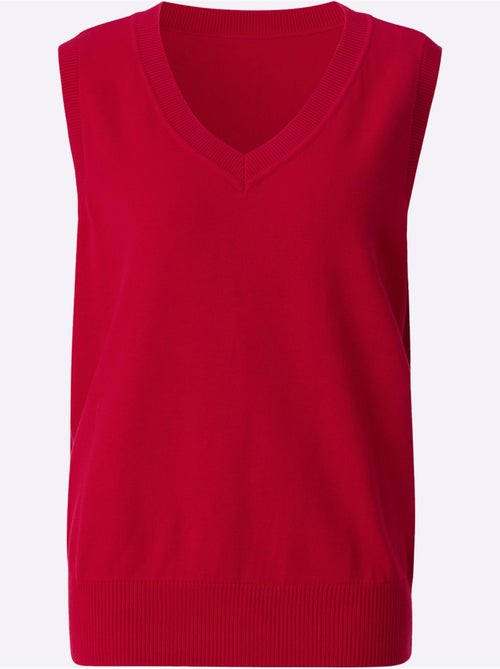 Débardeur En Tricot Pur Coton - Taille Standard - Witt - Kiabi