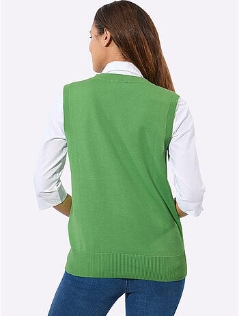 Débardeur En Tricot Pur Coton - Taille Standard - Witt