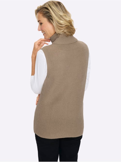 Débardeur En Tricot Tricot - Taille Standard - Moda Vilona - Kiabi