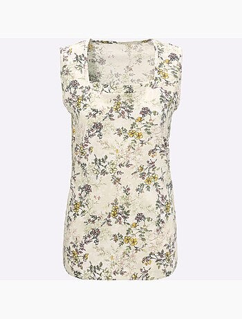 Débardeur Encolure Carrée - Taille Standard - Moda Vilona