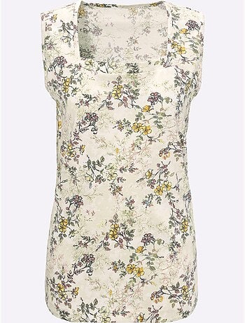 Débardeur Encolure Carrée - Taille Standard - Moda Vilona