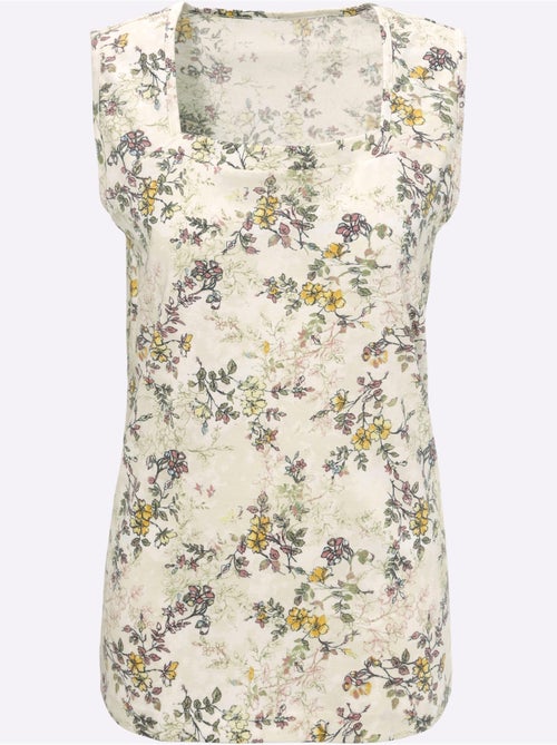 Débardeur Encolure Carrée - Taille Standard - Moda Vilona - Kiabi