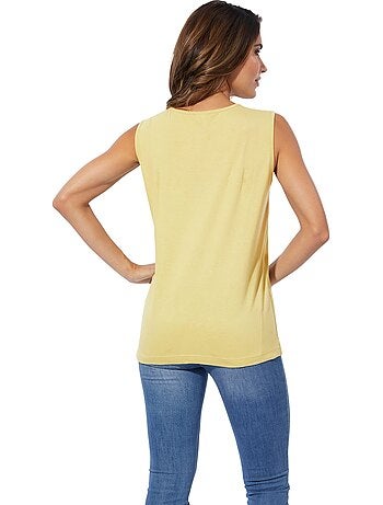 Débardeur Encolure Carrée - Taille Standard - Moda Vilona