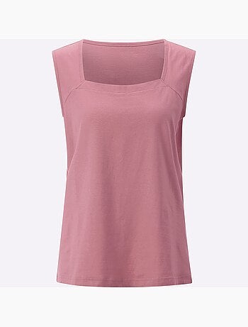 Débardeur Encolure Carrée - Taille Standard - Moda Vilona