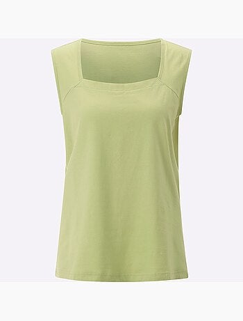 Débardeur Encolure Carrée - Taille Standard - Moda Vilona