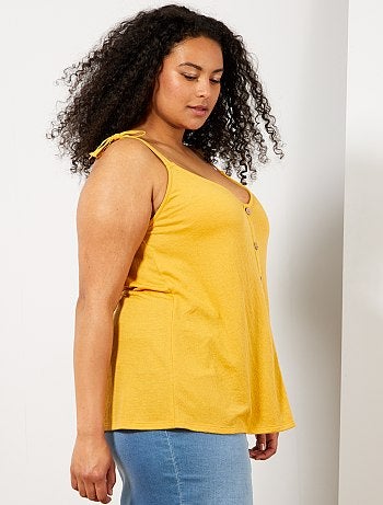 Débardeur encolure V devant et dos - Kiabi