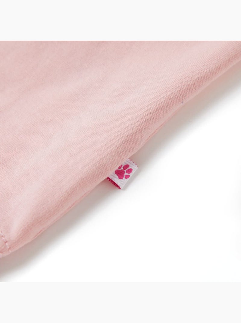 Débardeur enfant coton 95% cœur pailleté sur l’avant - vidaxl Rose - Kiabi