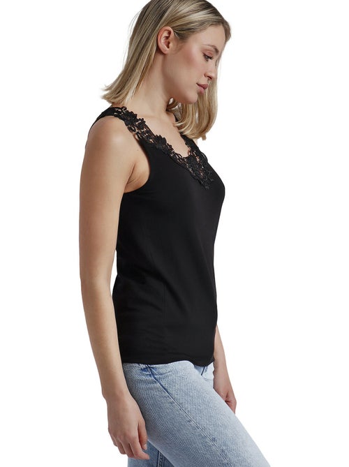 Débardeur Escote Guipur - Kiabi