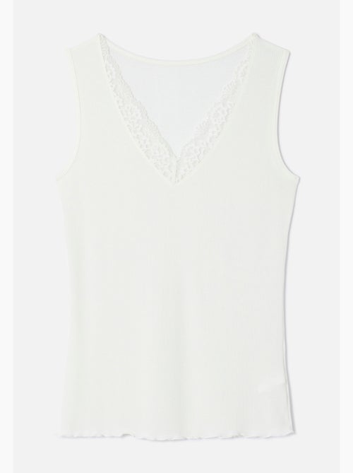 Débardeur Essential en fine côte - Damart - Kiabi