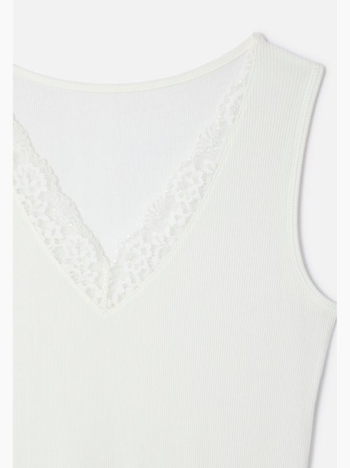 Débardeur Essential en fine côte - Damart - Kiabi