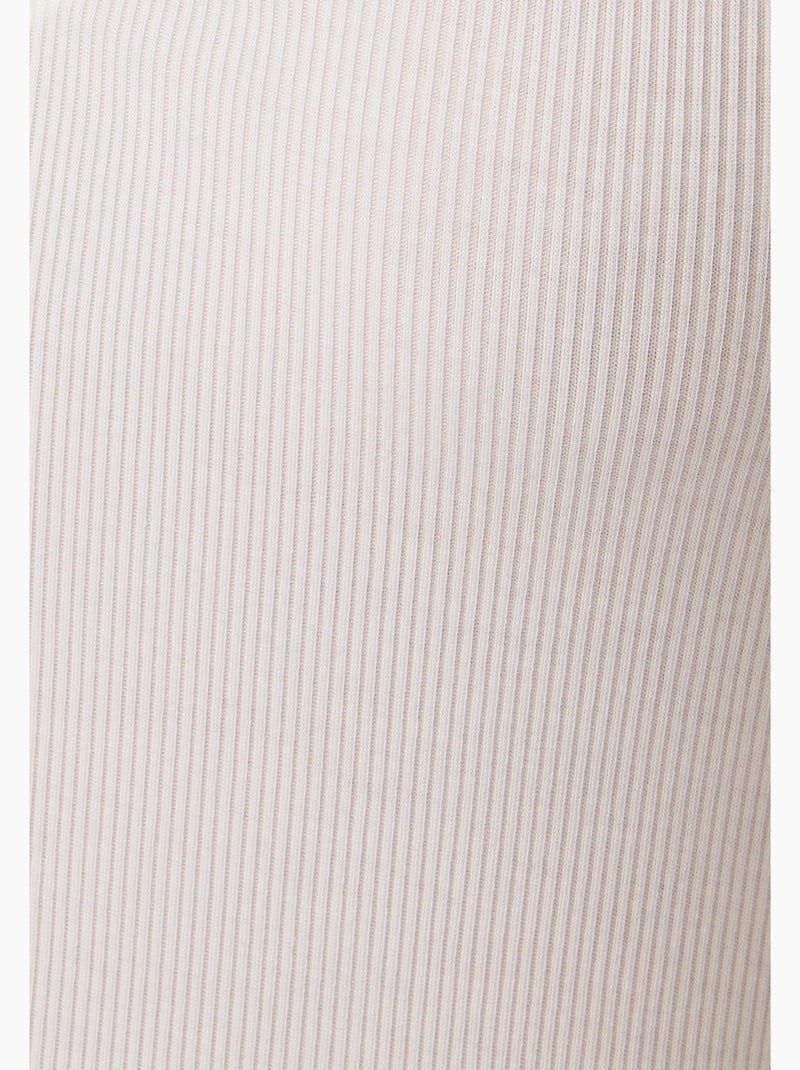 Débardeur Essential en fine côte - Damart Blanc - Kiabi