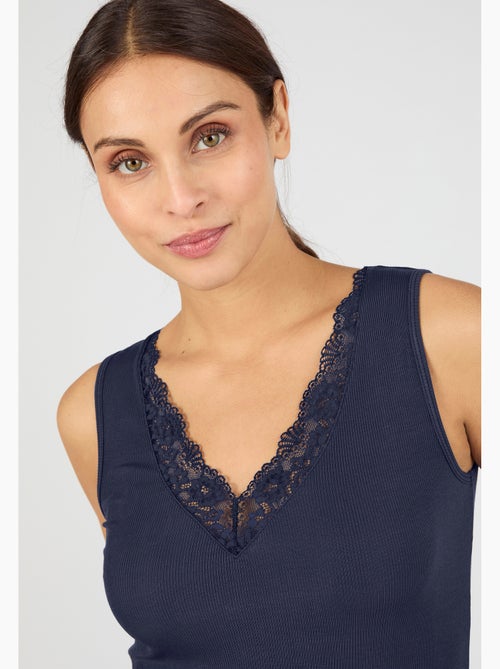 Débardeur Essential en fine côte - Damart - Kiabi