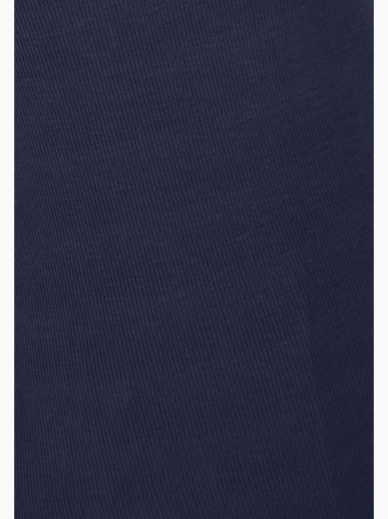 Débardeur Essential en fine côte - Damart Bleu - Kiabi