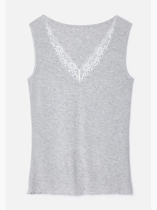 Débardeur Essential en fine côte - Damart - Kiabi