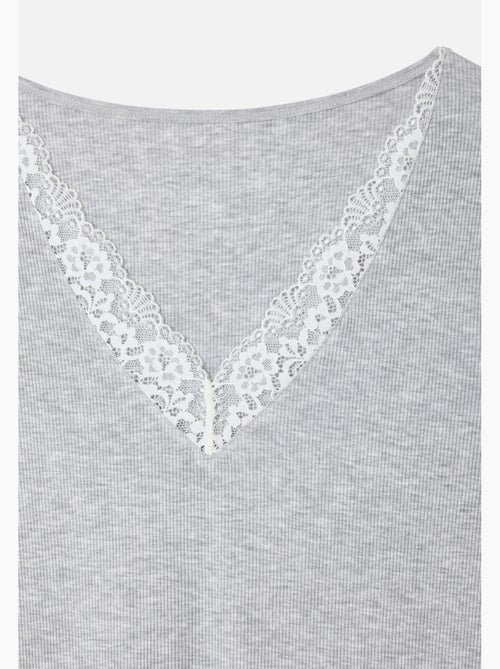 Débardeur Essential en fine côte - Damart - Kiabi