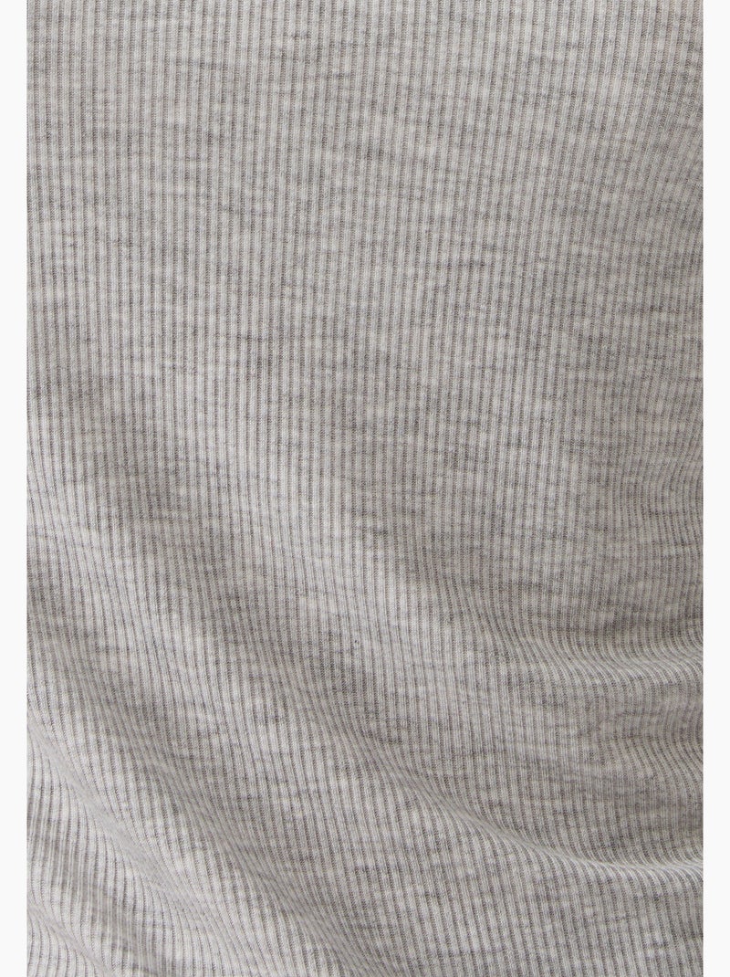 Débardeur Essential en fine côte - Damart Gris - Kiabi