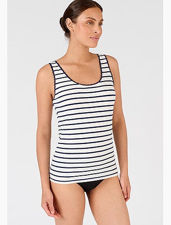 Débardeur Essential maille jersey extensible - Damart