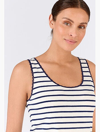 Débardeur Essential maille jersey extensible - Damart