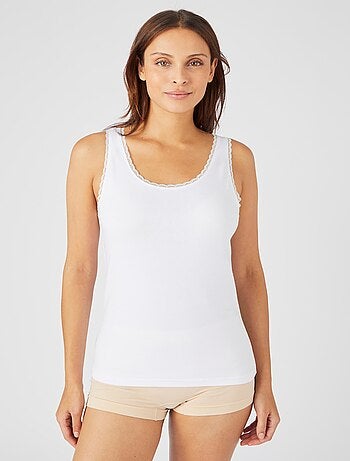 Débardeur Essential maille jersey extensible - Damart