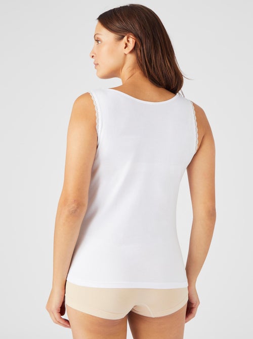 Débardeur Essential maille jersey extensible - Damart - Kiabi