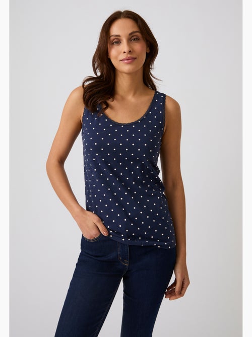 Débardeur Essential maille jersey extensible - Damart - Kiabi