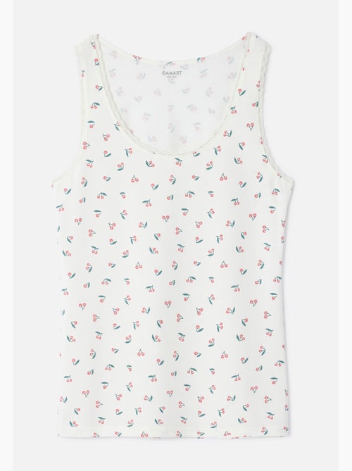 Débardeur Essential maille jersey extensible - Damart - Kiabi