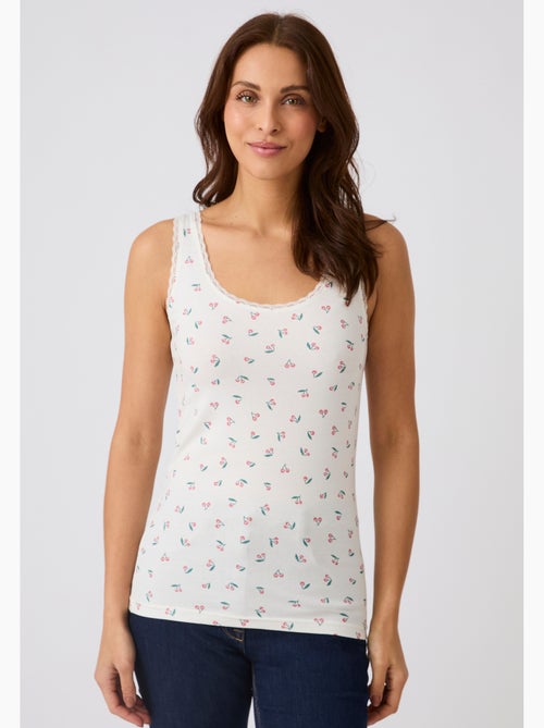 Débardeur Essential maille jersey extensible - Damart - Kiabi