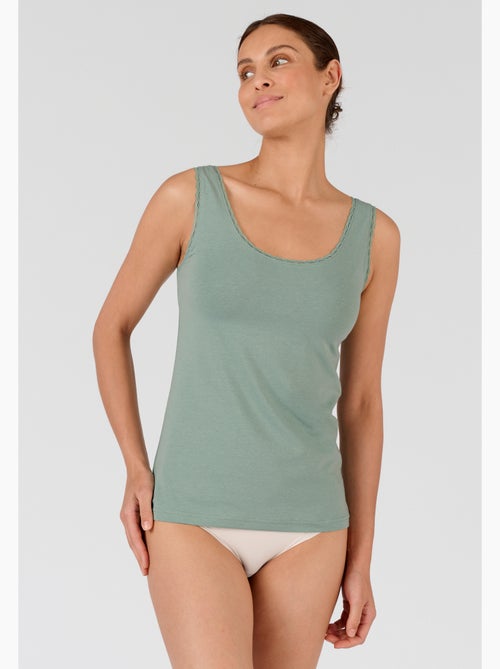 Débardeur Essential maille jersey extensible - Damart - Kiabi