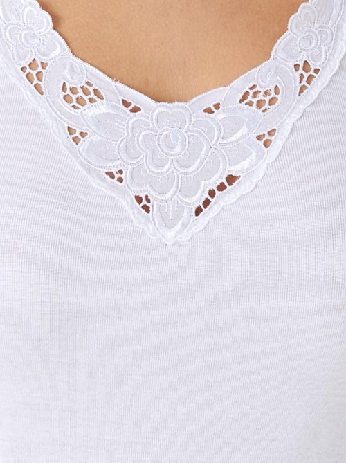 Débardeur Essential pur coton peigné - Damart - Kiabi