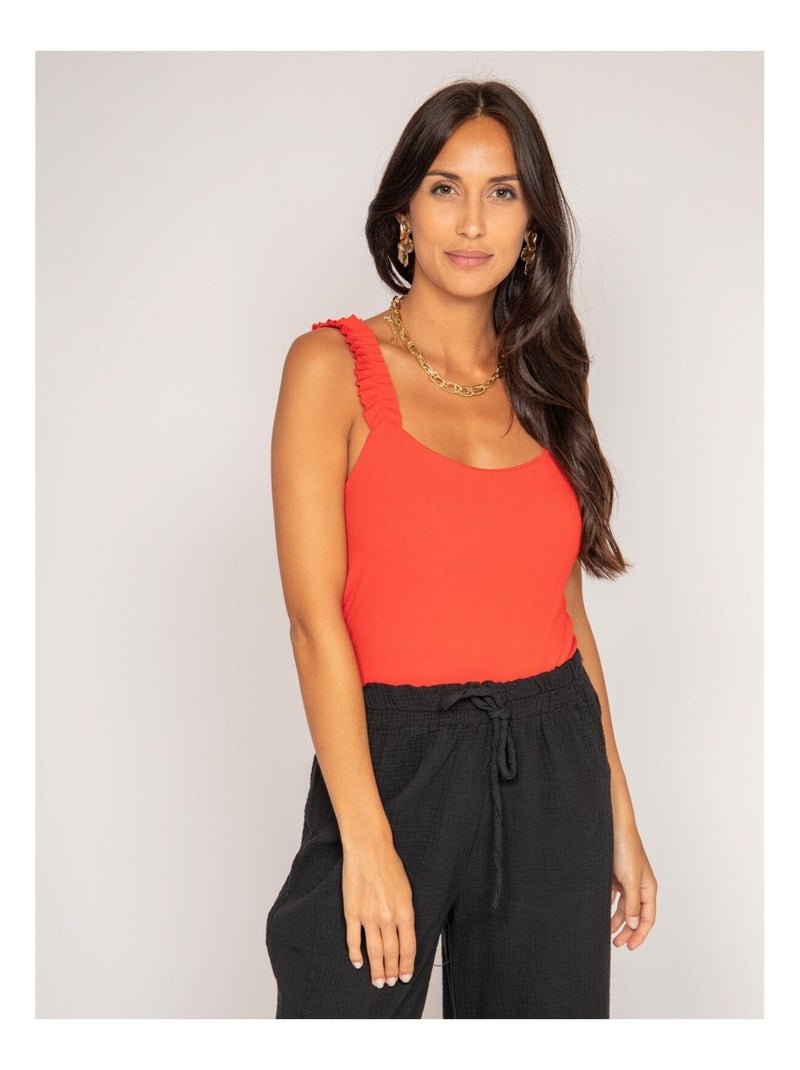 Debardeur FAMARA Rouge - Kiabi