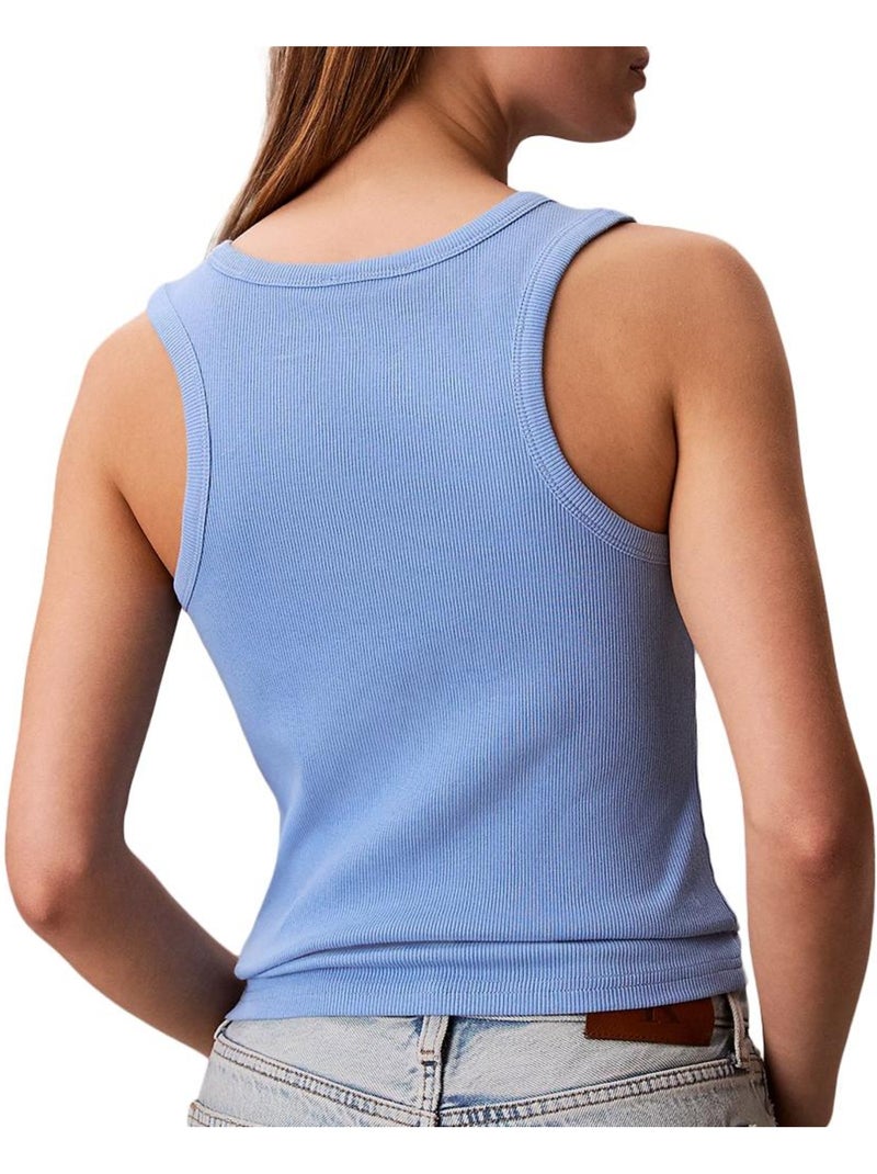 Débardeur Femme Calvin Klein Jeans Bleu - Kiabi
