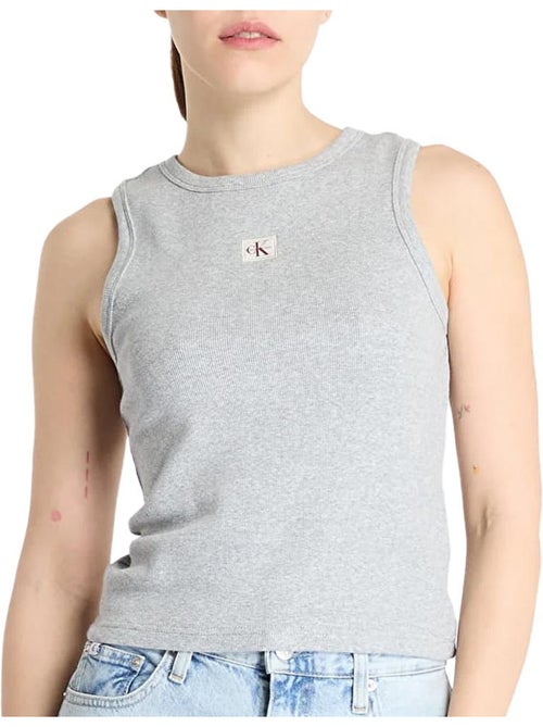 Débardeur Femme Calvin Klein Jeans Label - Kiabi
