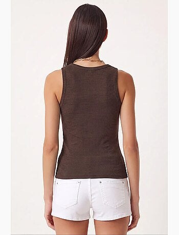 Débardeur femme en coton et élasthanne istanbul