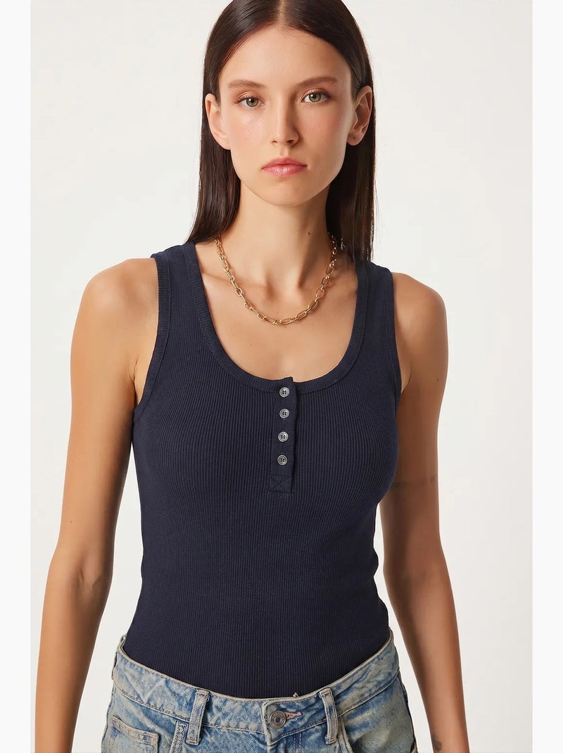 Débardeur femme istanbul Bleu marine - Kiabi