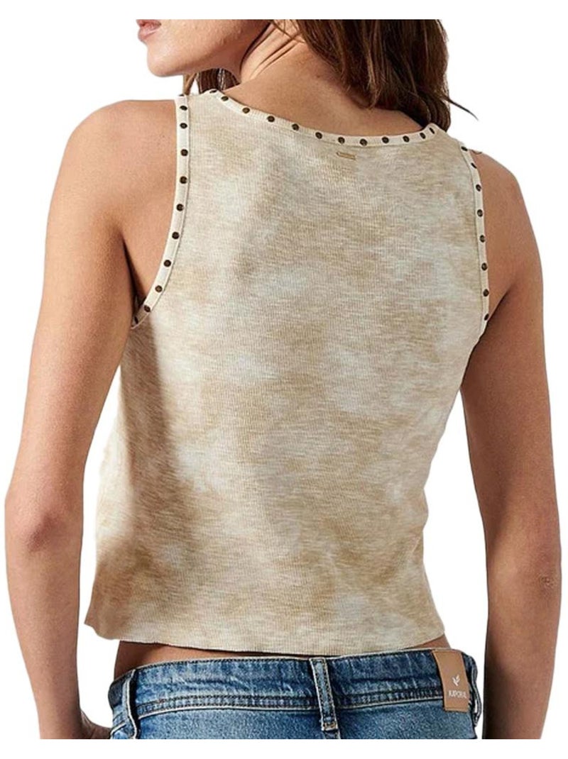 Débardeur Femme Kaporal Beige - Kiabi