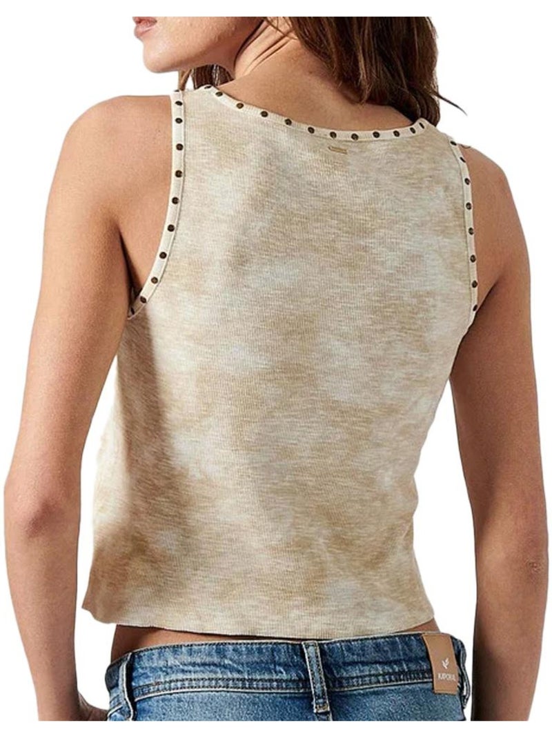 Débardeur Femme Kaporal Beige - Kiabi