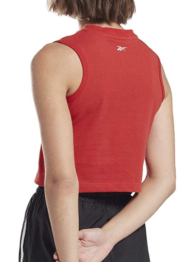 Débardeur Femme Reebok Rouge - Kiabi