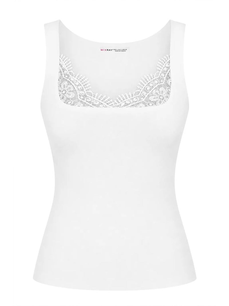 Débardeur femme sans manches mixray Blanc - Kiabi