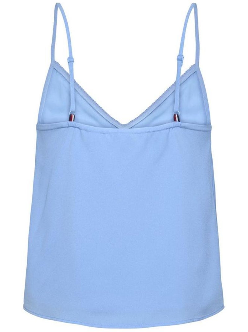 Débardeur  Femme Tommy Hilfiger Essential TCR Bleu - Kiabi