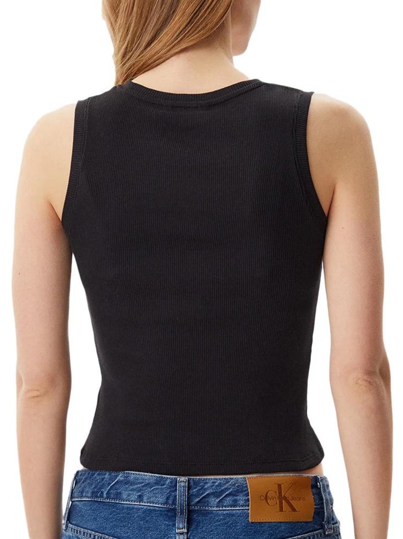 Débardeur Femme Tommy Hilfiger Noir - Kiabi
