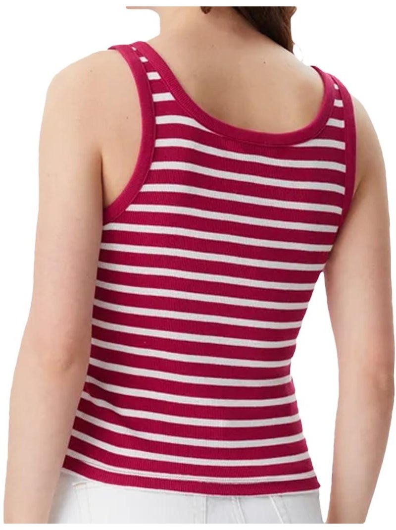 Débardeur Femme Tommy Hilfiger Rouge - Kiabi
