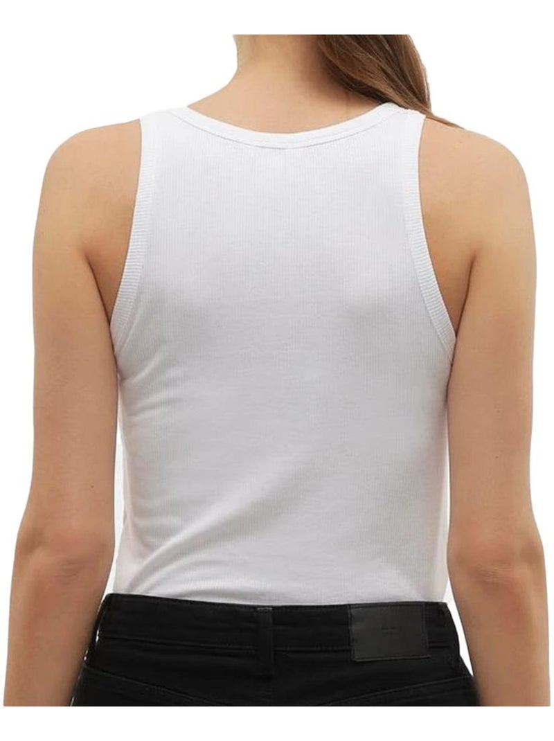 Débardeur Femme Vero Moda Blanc - Kiabi