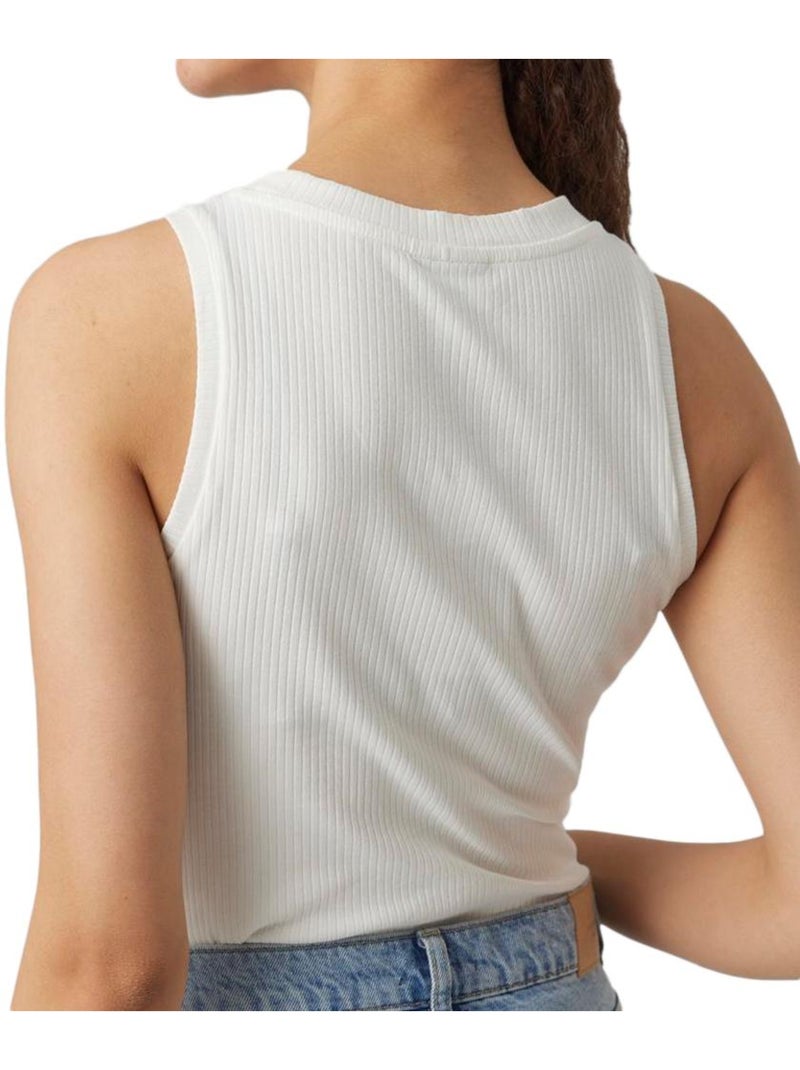 Débardeur Femme Vero Moda Blanc - Kiabi
