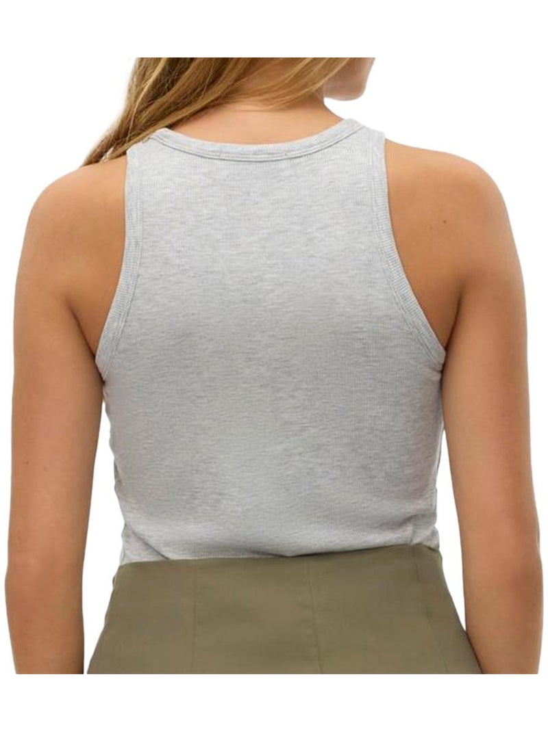 Débardeur Femme Vero Moda Gris Argenté - Kiabi