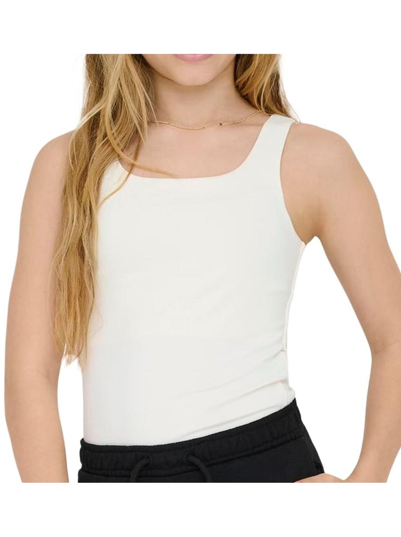 Débardeur Fille Kids ONLY Blanc - Kiabi