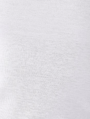 Débardeur fine côte guipure Thermolactyl thermique - Damart
