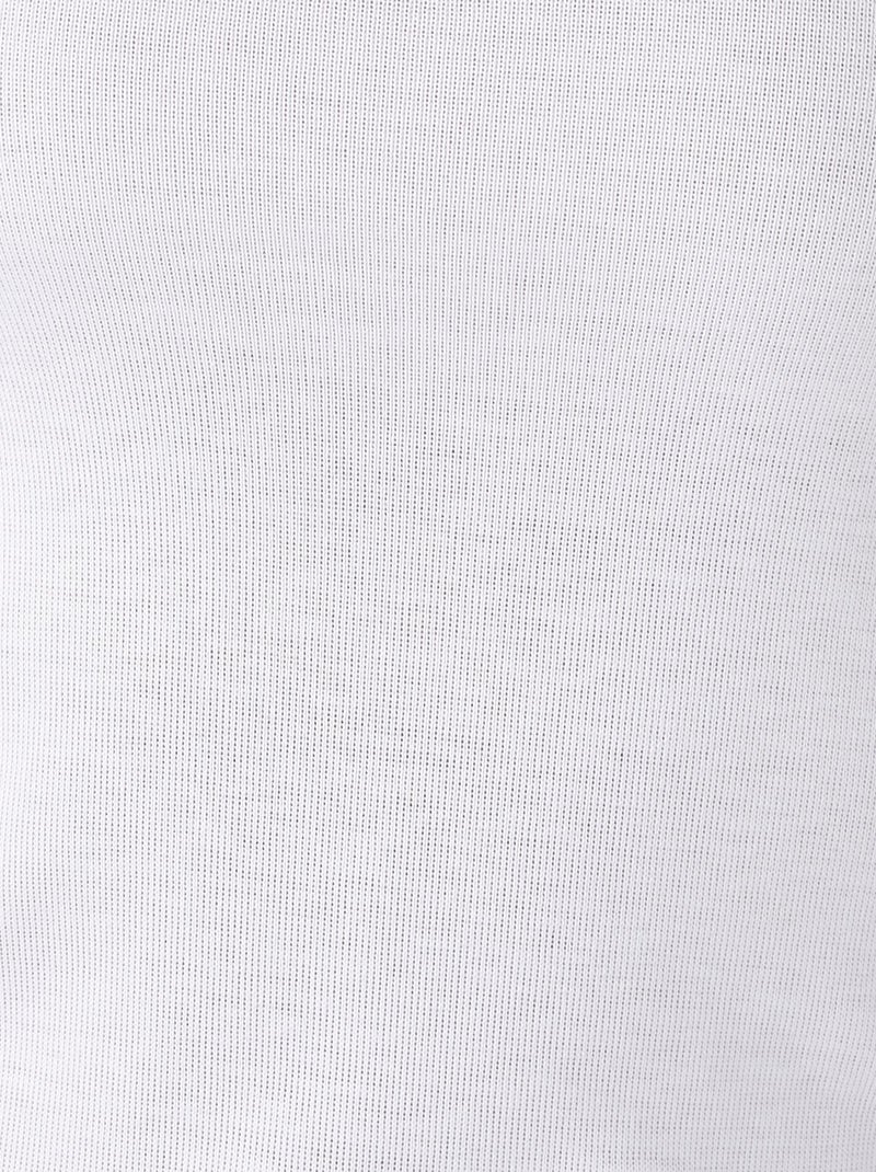 Débardeur fine côte guipure Thermolactyl thermique - Damart Blanc - Kiabi