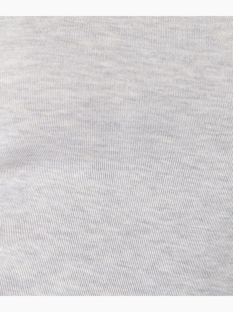 Débardeur fine côte guipure Thermolactyl thermique - Damart Gris - Kiabi
