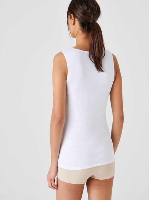 Débardeur fine côte Thermolactyl thermique - Damart - Kiabi