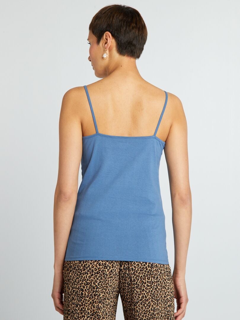 Débardeur Bleu En Taille 40 à 42 - Marque 'Bon', Occasion En Très Bon état
